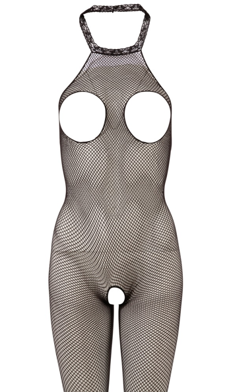 <p>Sexy fine mesh bodystocking with intimate access and open chest <br></p>