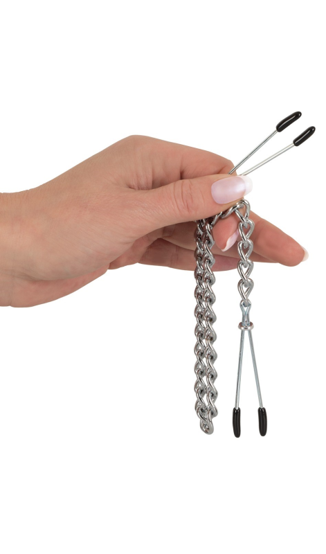 <p>Nipple clamps with chain<br></p>