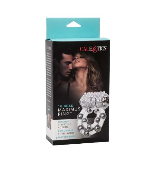 Ring 10 Stroke Beads Vibrating - 5 - notaboo.es