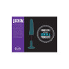 Lock On Hexanite 7.5 Inch Dildo With Suction Cup Adapter Mocha - 8 - notaboo.es
