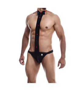 Body-Suspensory With Bow Tie S/M MOB - notaboo.es