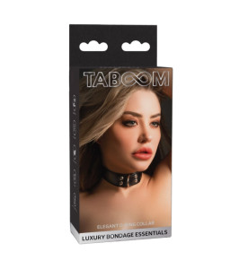 Collar with Taboom locking device black - notaboo.es