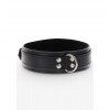Taboom D-ring collar, vegan leather, black - 1 - notaboo.es
