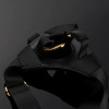 Strap-on with unrealistic dildo L UPKO, with collar, black, 15.4 x 2.7 cm - 5 - notaboo.es