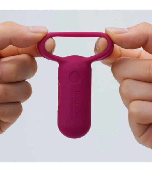 Tenga SVR Anillo de erección para el pene con vibración, rojo, 1,6 × 3,8 × 9 cm - 7 - notaboo.es