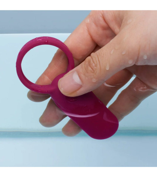 Tenga SVR Anillo de erección para el pene con vibración, rojo, 1,6 × 3,8 × 9 cm - 4 - notaboo.es
