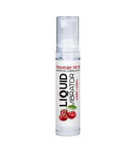 Liquid vibrator with cherry flavor Amoreane, 10 ml - notaboo.es