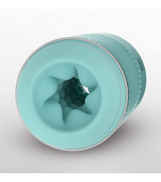 Arcwave Pow Stroker Mint high tech masturbator in flask, embossed, 18 x 7cm - 4 - notaboo.es