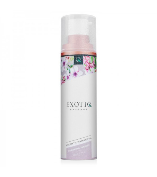 Exotiq jasmine soothing massage oil, 100 ml - notaboo.es