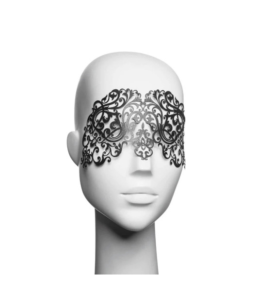 Dalila vinyl mask by Bijoux Indiscrets, black - 3 - notaboo.es
