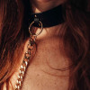 Maze collar with leash by Bijoux Indiscrets, black colour - 6 - notaboo.es