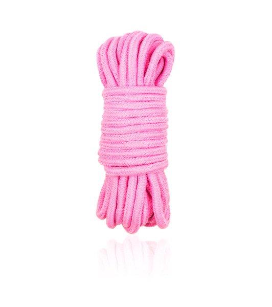 Cuerda de bondage de algodón, rosa, 5 m - notaboo.es