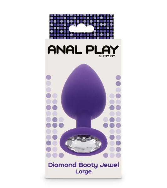 Toy Joy Large Diamond Booty Jewel - 1 - notaboo.es