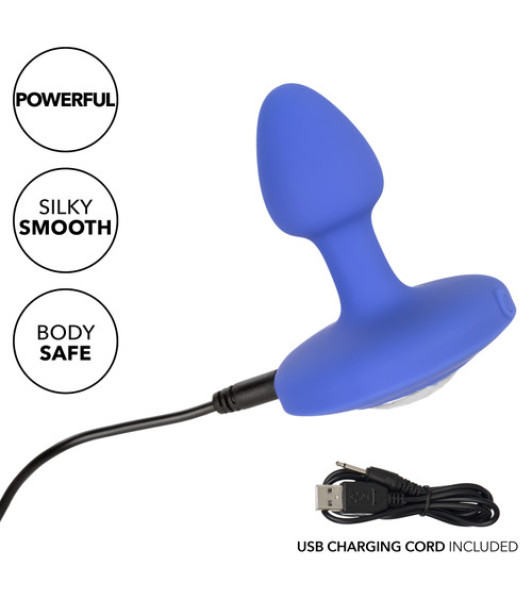  Cheeky Gems Small Rechargeable Vibrating Probe Blue - 6 - notaboo.es