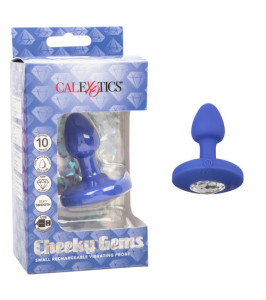 Cheeky Gems Small Rechargeable Vibrating Probe Blue - notaboo.es