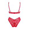 Sexy lingerie set XS/S Obsessive Atenica, red - 3 - notaboo.es