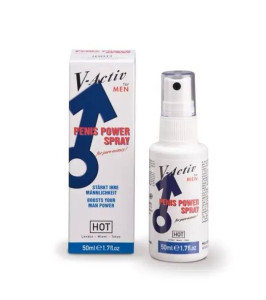 HOT V-Activ spray de excitación masculina, 50 ml - notaboo.es
