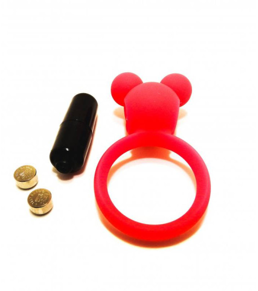 Vibrating Ring E6 Red - 2 - notaboo.es