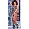 Mono sexy de malla con escote íntimo, negro, S/M - 2 - notaboo.es