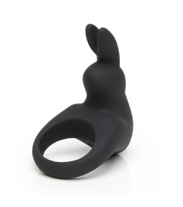 Happy Rabbit Rechargeable Cock Ring Black - notaboo.es