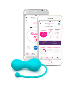 Lovelife by OhMiBod - Krush App Connected Bluetooth Kegel Turquoise - notaboo.es
