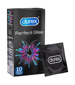 Durex - Perfect Gliss Condoms 10 pcs - notaboo.es