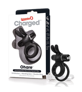 The Screaming O - Charged Ohare Rabbit Vibe Zwart - notaboo.es