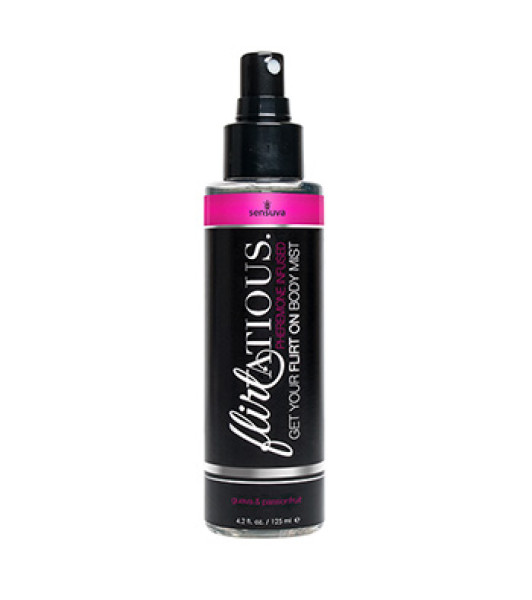 Sensuva - Flirtatious Feromonen Body Mist Passievrucht & Guave 125 ml - notaboo.es