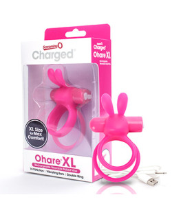 The Screaming O - Charged Ohare XL Rabbit Vibe Roze - notaboo.es