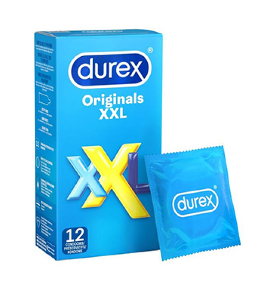 Durex - Originals XXL Condooms 12 st. - notaboo.es