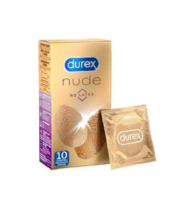 Durex - Condoms Nude No Latex 10 st. - notaboo.es