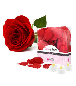 LoversPremium - Bed of Roses Rose Petals Red - notaboo.es