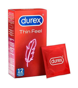 Durex - Condoms Thin Feel 12 st. - notaboo.es