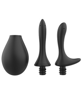 Nexus - Douche Set Anal Douche 260 ml with Two Sillicone Nozzles - notaboo.es