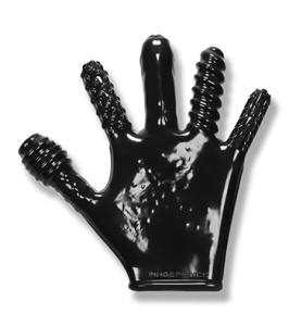 Oxballs - Finger Fuck Glove Zwart - notaboo.es