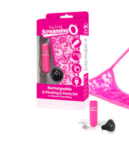 The Screaming O - Charged Remote Control Panty Vibe Pink - notaboo.es