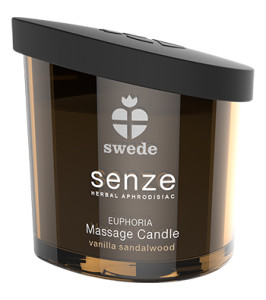 Swede - Senze Euphoria Massage Candle Vanilla Sandalwood - notaboo.es