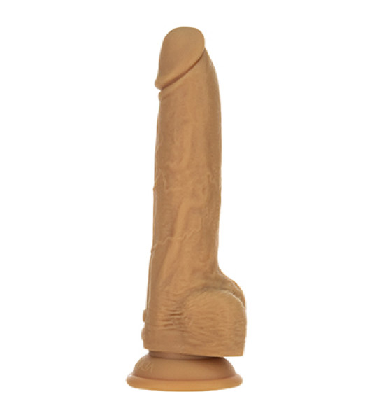 Naked Addiction - Thrusting Dong with Remote 23 cm Caramel - notaboo.es