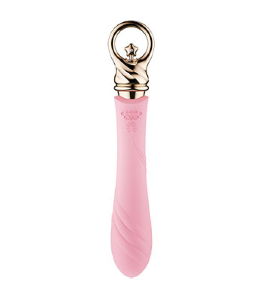 G-spot vibrator Zalo Courage, heated, pink, 20.5 x 3 cm - notaboo.es