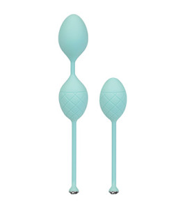 Pillow Talk - Frisky Pleasure Balls Teal - notaboo.es