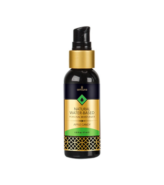 Sensuva-Crema Hidratante Personal Natural a Base de Agua Apple Candy 57 ml - notaboo.es