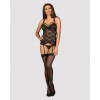 Lacy corset & thong 860-COR-1 S/M - 2 - notaboo.es