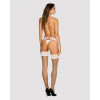 Nude stockings with white lace Lilyanne L/XL - 2 - notaboo.es