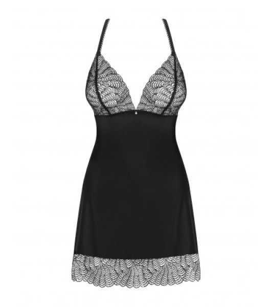 Bielizna-Chiccanta koszulka i stringi czarna  S/M - 13 - notaboo.es