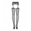 Bielizna-Garter stockings S307
czarne  S/M/L - 5 - notaboo.es