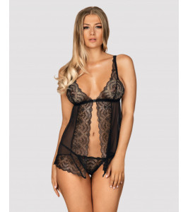 Sensual babydoll y tanga - notaboo.es