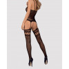 Bielizna-Bodystocking F214czarne  S/M/L - 11 - notaboo.es