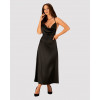 Long, black dress Agatya L/XL - 4 - notaboo.es