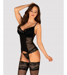Obsessive Laurise sexy corset & thong L/XL - notaboo.es
