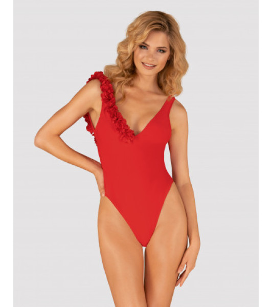 Red bathing suit Cubalove, S - notaboo.es